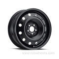 black rim winter snow wheel 16x6.5 steel